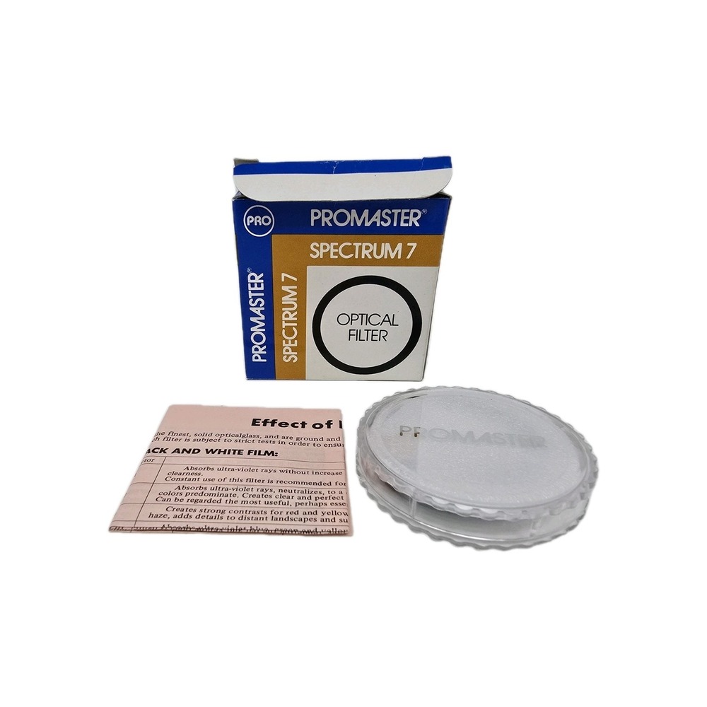 Promaster‎ Spectrum 7 1A 46mm Camera Lens Optical Filter Case